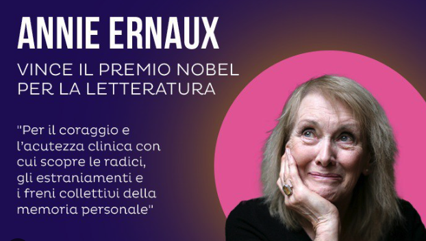 L'evento di Annie Ernaux a cura di Roberta Ussia 